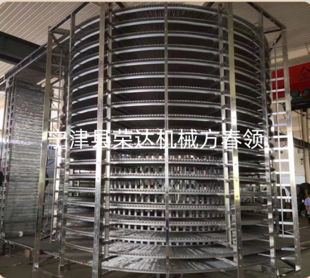 螺旋網輸送機,食品鎖鮮速凍 螺旋網輸送機,食品鎖鮮速凍